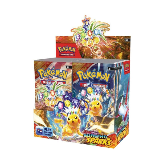 Pokémon TCG Scarlet & Violet – Surging Sparks SV08 Sealed Booster Box